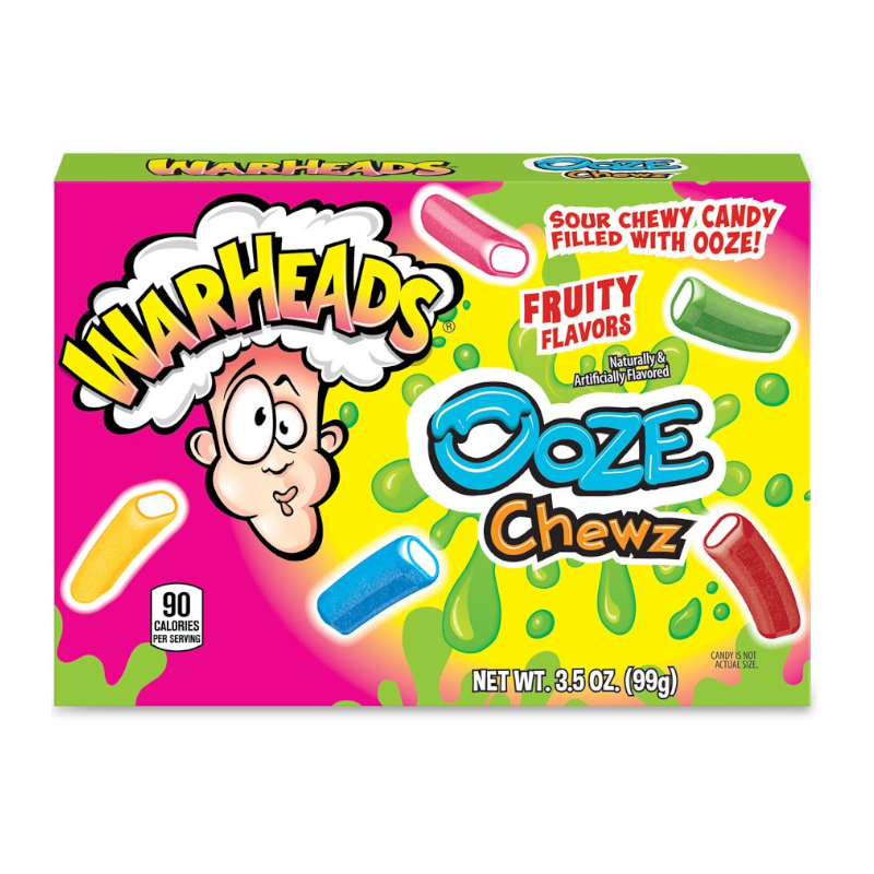 Warheads Ooze Chews 12x 99g