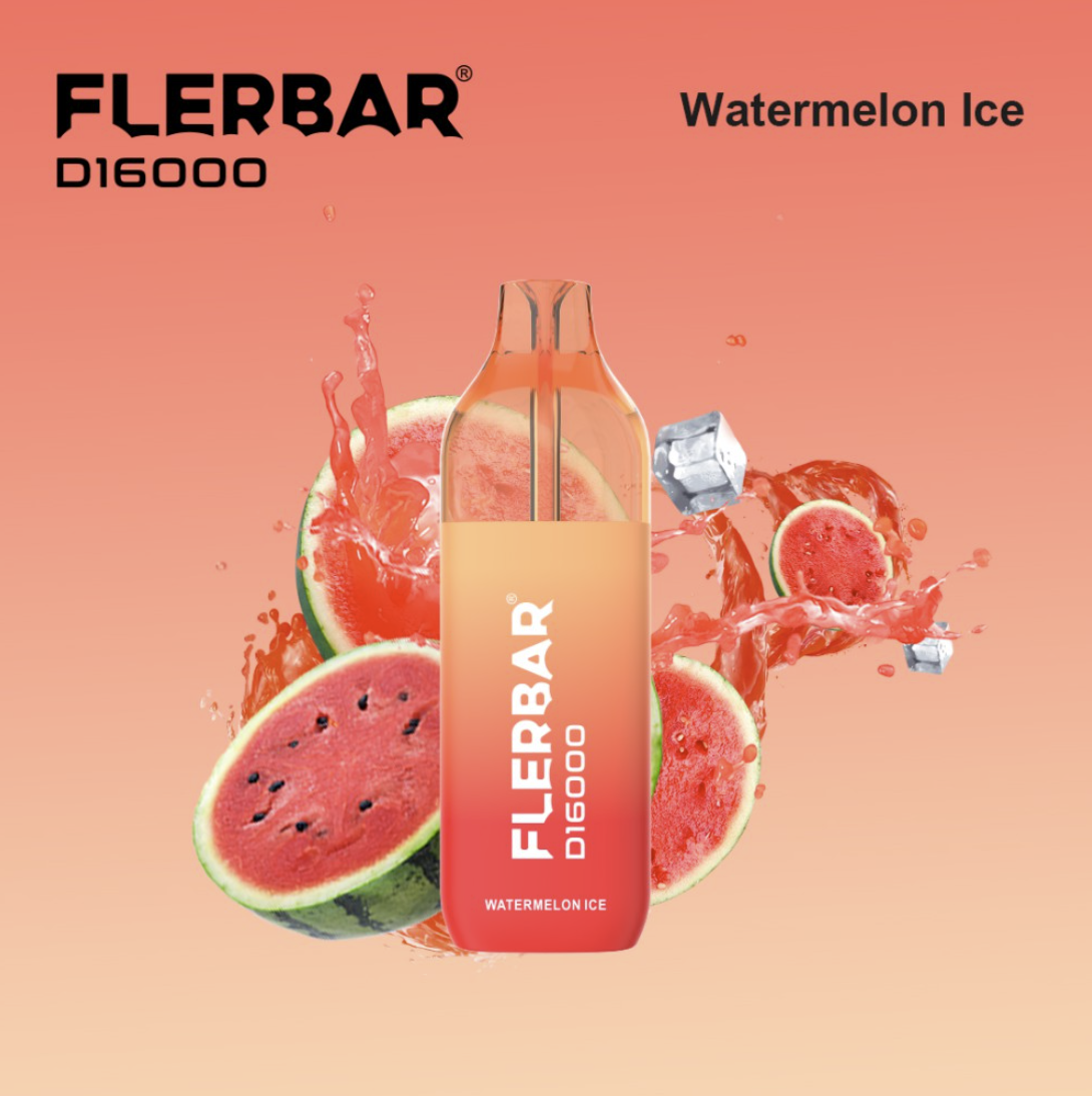 Flerbar D16000 Watermelon Ice - 1er