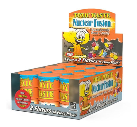 Toxic Waste Orange Drums 12x 48g