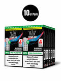 Al Fakher Crown Bar Blueberry Raspberry 10er Pack – 20 Prefilled MTL Pods (10× 2er, 20mg Nikotinsalz), ELFA/Elf Bar kompatibel, süße Blaubeere mit fruchtiger Himbeere für herkömmliche Pod-Systeme