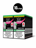 Al Fakher Crown Bar Cherry Fiesta 10er Pack – 20 Prefilled MTL Pods (10× 2er, 20mg Nikotinsalz), ELFA/Elf Bar kompatibel, fruchtiger Kirsch-Mix für herkömmliche Pod-Systeme