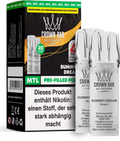 Al Fakher Crown Bar Summer Dream Pods 2er – sommerlicher Fruchtmix für sonnige Tage, MTL-Pod (2er) für ELFA Pod-Systeme, jetzt kaufen.