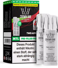 Al Fakher Crown Bar Two Apple Pods 2er – der legendäre Doppelapfel aus der Al-Fakher-Shisha-DNA, vorbefüllter MTL-Pod, 20 mg Nikotinsalz.