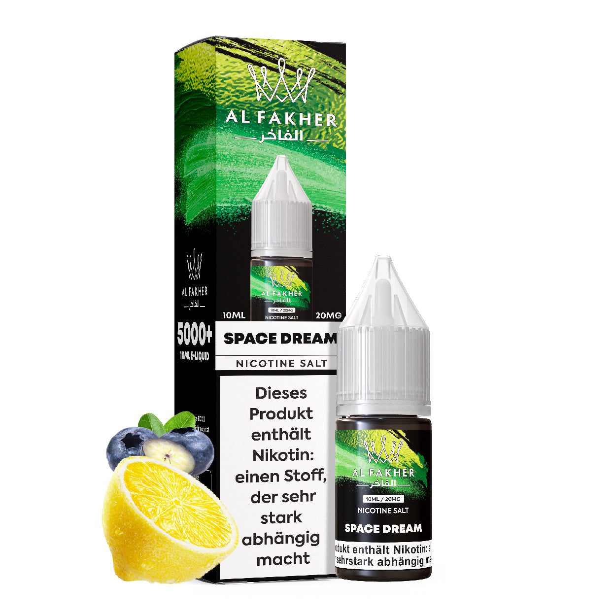 Al Fakher Space Dream 10ml 5er Pack – Shisha Nikotinsalz Liquid Großhandel ArBo Wholesale