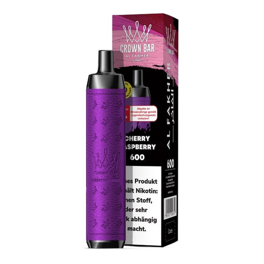Al Fakher Crown Bar 600 Cherry Raspberry - 10er