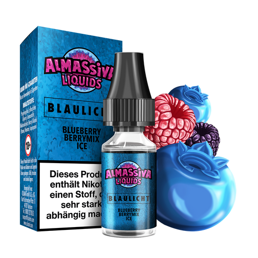 AL MASSIVA Liquid Blaulicht - Blueberry Berrymix Ice - 10mg / ml