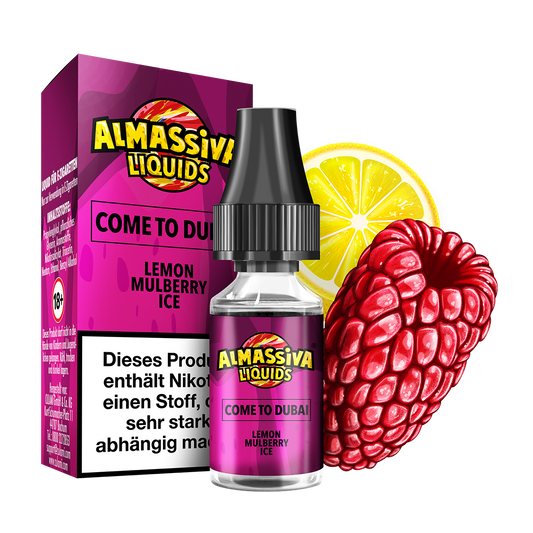 AL MASSIVA Liquid Come to Dubai - Lemon Mulberry Ice - 10mg / ml