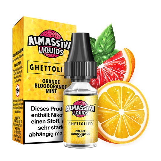 AL MASSIVA Liquid Ghettolied - Orange Bloodorange Mint - 10mg / ml