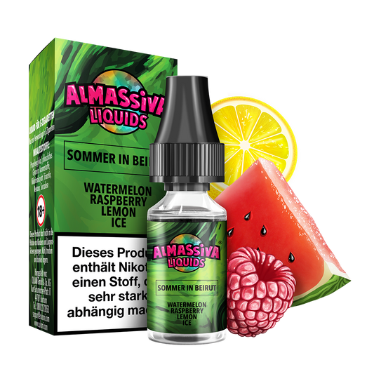 AL MASSIVA Liquid Sommer in Beirut - Watermelon Raspberry Lemon Ice - 10mg / ml