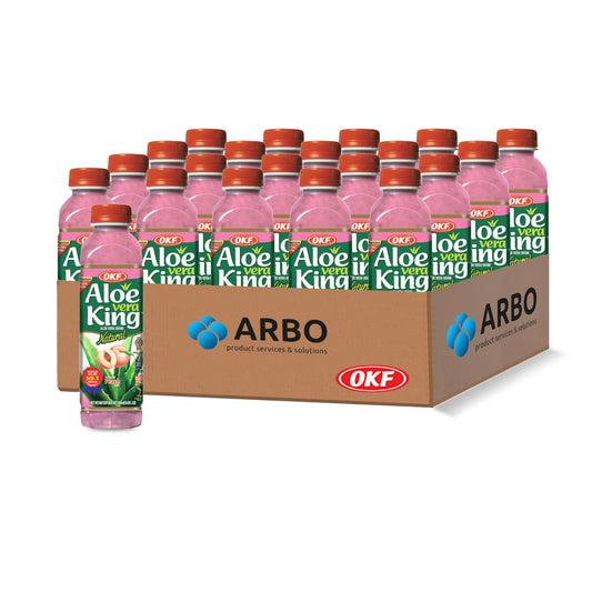 OKF Aloe Vera Drink – Pfirsich 500 ml