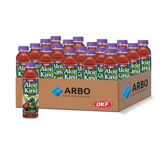 OKF Aloe Vera Drink – Blaubeere 500 ml