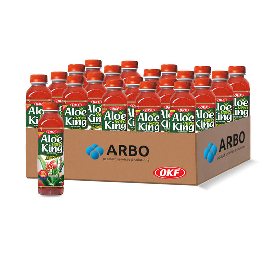 OKF Aloe Vera Drink – Granatapfel  500 ml
