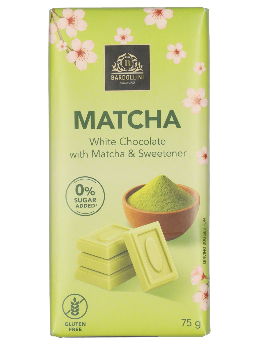 Bardollini - Matcha Schokolade 75g