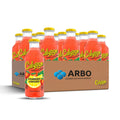 Calypso Strawberry Lemonade 473ml – Karton 12x473ml amerikanische Erdbeer Limonade Glasflasche USA Großhandel