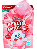 Cokoc Peeling Soft Candy White Peach – schälbare weißer Pfirsich Gummibärchen halal 75g