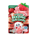 Cokoc Peeling Soft Candy Strawberry 75g – schälbare Gummibärchen halal