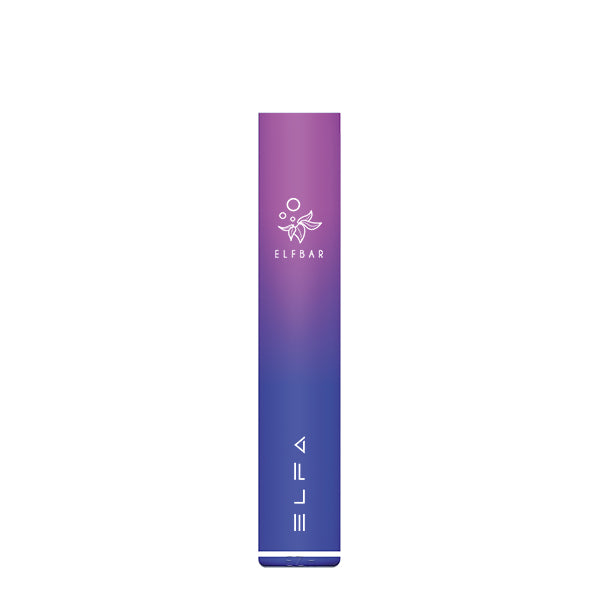 ELFA Pod Kit Basisgerät Aurora Purple, wiederaufladbarer Akkuträger 500 mAh USB-C für ELFA & ELFA PRO