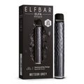ELFBAR ELFA Basisgerät Meteor Grey – Stein Limited Edition Akkuträger 500mAh mit Hammerschlag-Design, Verpackung & Gerät
