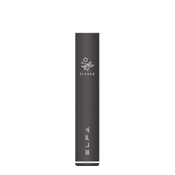ELFA Basisgerät Black mit USB-C Ladeanschluss – wiederaufladbarer Akkuträger 500 mAh
