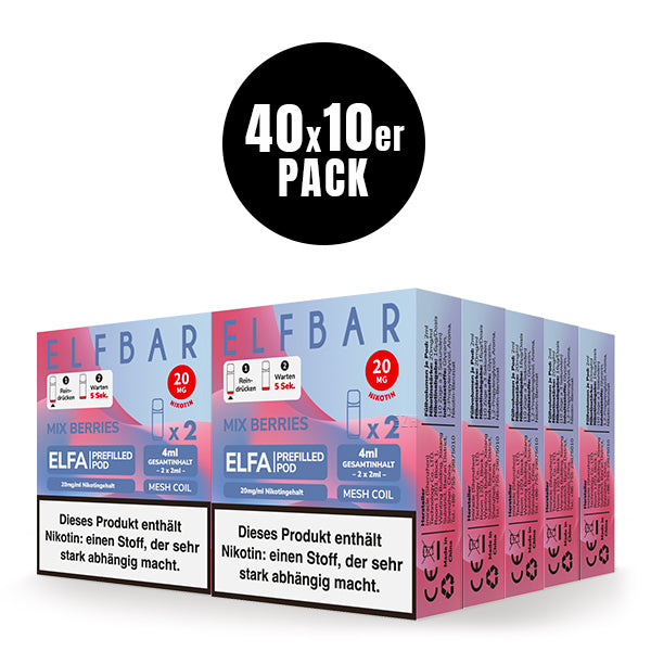 ELFA Pods 2er Pack 20mg Nikotin "Mix Berries" - 10er Pack