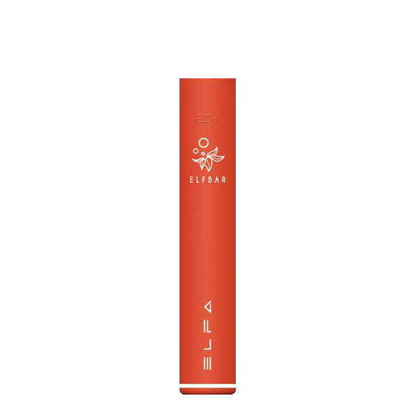 ELFA Pod Kit Basisgerät Orange – 10er Pack, wiederaufladbarer Akkuträger 500 mAh USB-C für ELFA Pods