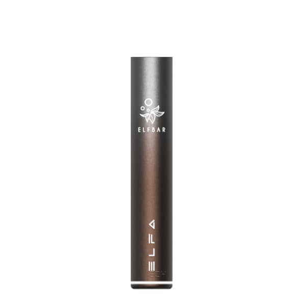 ELFA Pod Kit Basisgerät Twilight Brown – 10er Pack, wiederaufladbarer Akkuträger 500 mAh USB-C für ELFA 