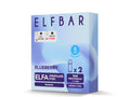 ELFA Pods Blueberry nikotinfrei – 2er Pack, 4 ml Gesamtinhalt (2×2 ml) mit Mesh Coil, Blaubeere