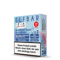 Elfbar ELFA Prefilled Pods Blueberry Sour Raspberry 2er Pack – Blaubeere Himbeere 20mg Nikotinsalz