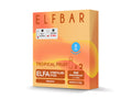 ELFA Pods Tropical Fruit nikotinfrei – 2er Pack, 4 ml Gesamtinhalt (2×2 ml) mit Mesh Coil, Tropical Fruit