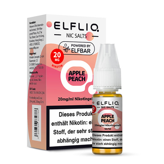 ELFLIQ - Elfbar Liquid - Apple Peach - 10 - 20mg/ml