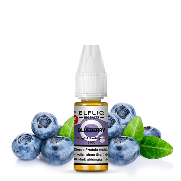 ELFLIQ - Elfbar Liquid - Blueberry - 10-20mg/ml