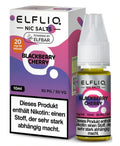 ELFLIQ Blackberry Cherry Nikotinsalz Liquid 10ml – 10mg & 20mg, Verpackung & Flasche, Powered by Elfbar (50PG/50VG)