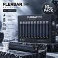 Flerbar M Basisgerät Anthrazit 10er Pack – 10 Akkus 650 mAh mit Display & USB-C, Mehrweg Pod-System (ohne Pods)