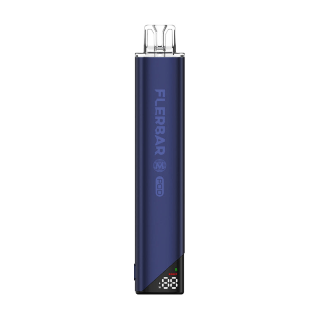 Flerbar M Basisgerät Anthrazit – wiederaufladbarer Akku / Akkuträger 650 mAh mit Display, USB-C, für Flerbar M Pods (Pods separat)