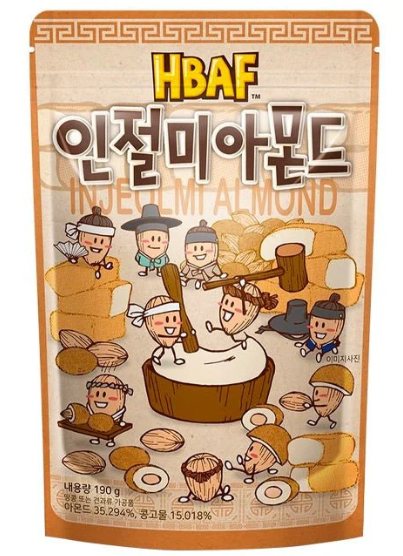 HBAF Mandeln – Injeolmi-Geschmack 120 g