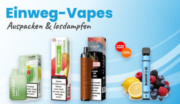 Einweg-Vapes kaufen – Lost Mary, Flerbar M600, Al Fakher Crown Bar 600 und Al Massiva