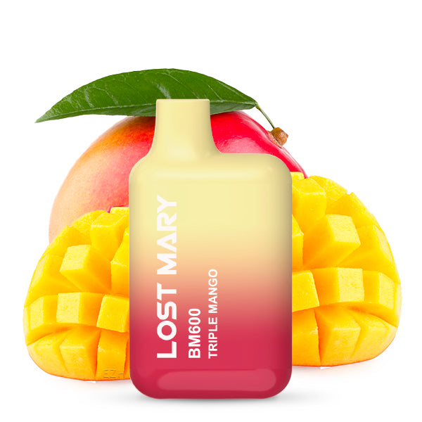 Lost Mary BM600 Triple Mango by Elfbar – Einweg E-Zigarette mit tropischen Mangos