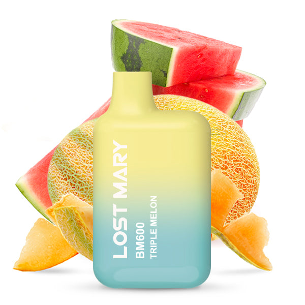 Lost Mary BM600 Triple Melon 600 Züge by Elfbar – Einweg E-Zigarette sofort einsatzbereit