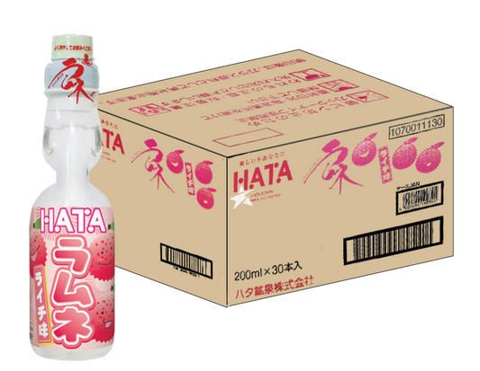 Hata Ramune Lychee Soda 30x200ml