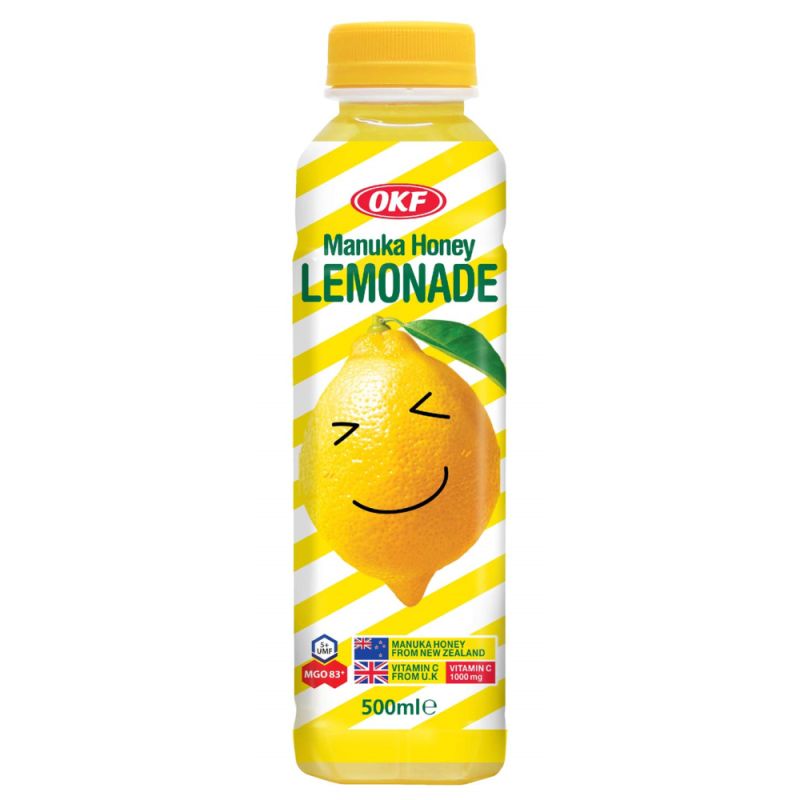 OKF Aloe Vera King - Manuka Honig-Limonade 500 ml