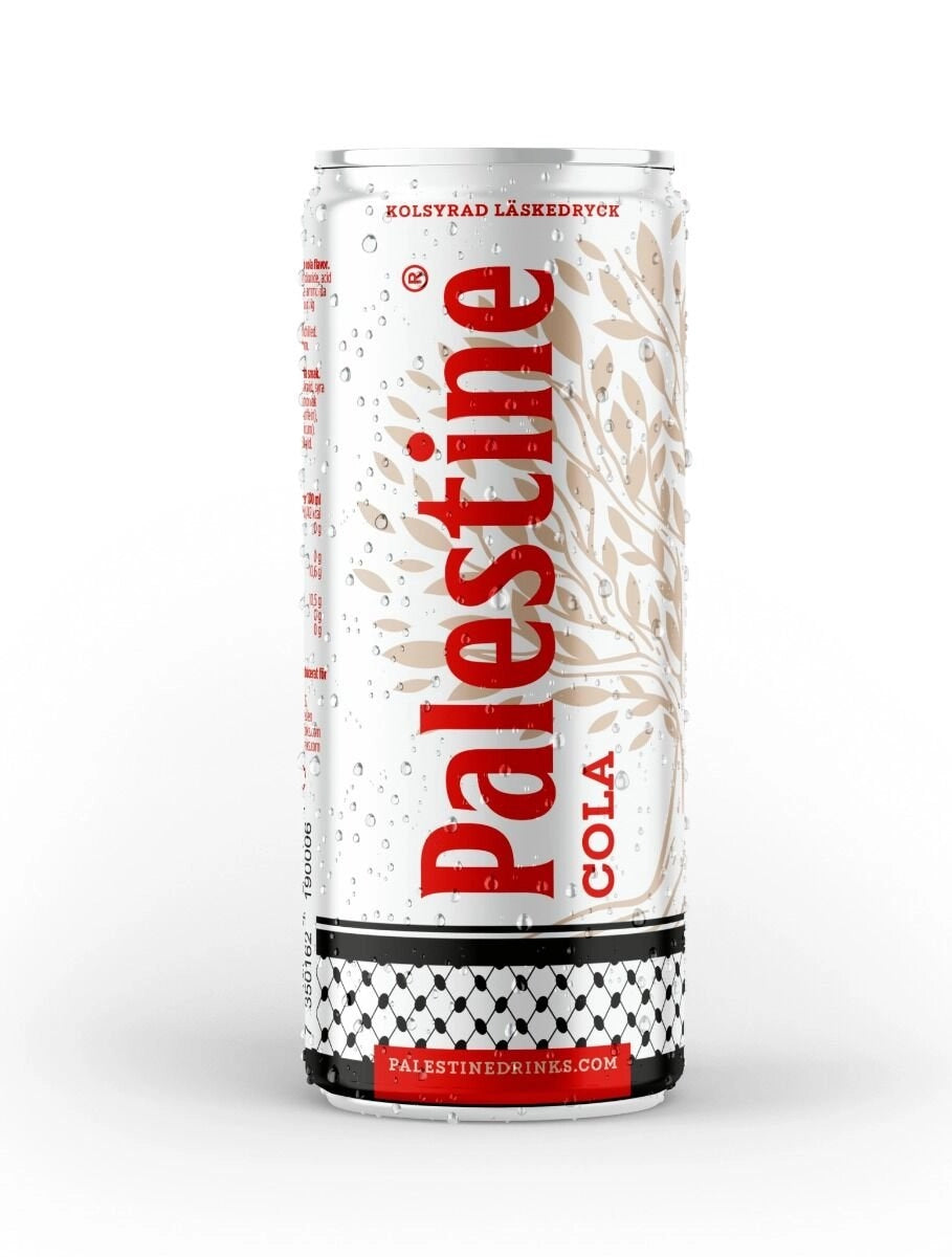 Palestine Drinks Cola Classic 330ml – Palestine Cola Dose Statement Drink Palestina