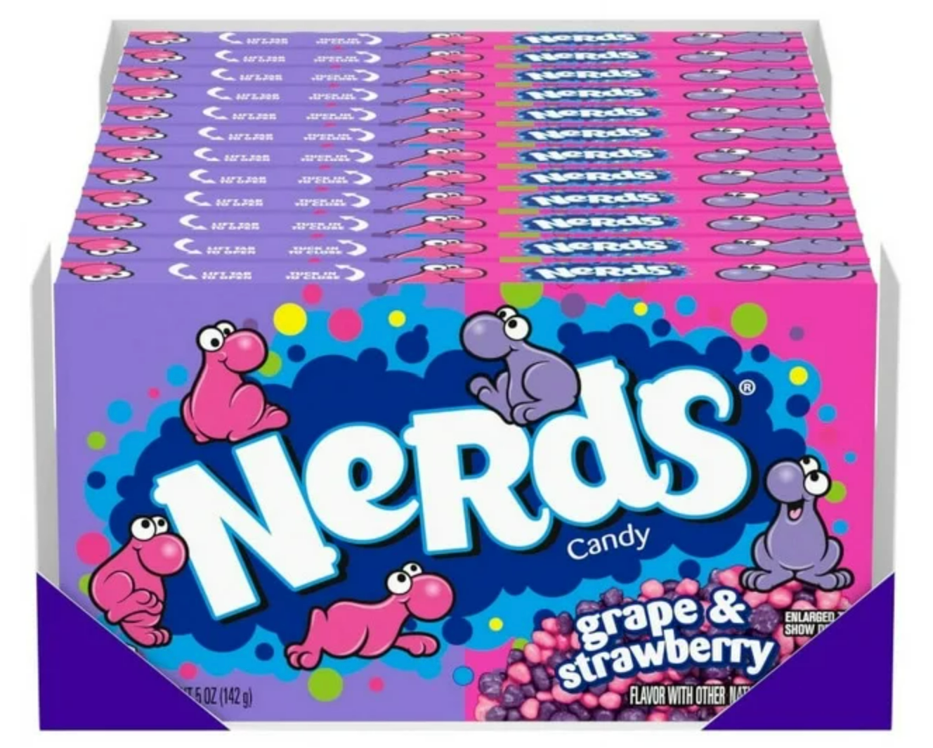 NERDS Grape & Strawberry 12x 141g