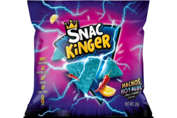 SnacKinger Nacho-Chips Hot Blue 26x28g