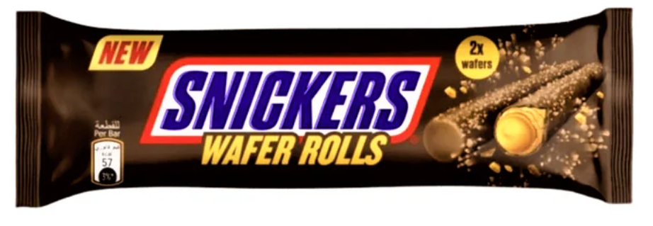 Snickers – Wafer Rolls 24g