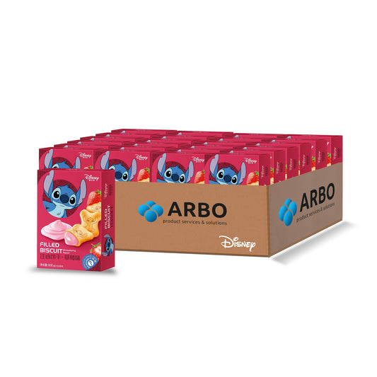 Disney Filled Biscuit Strawberry Asia 50g - 24er Pack