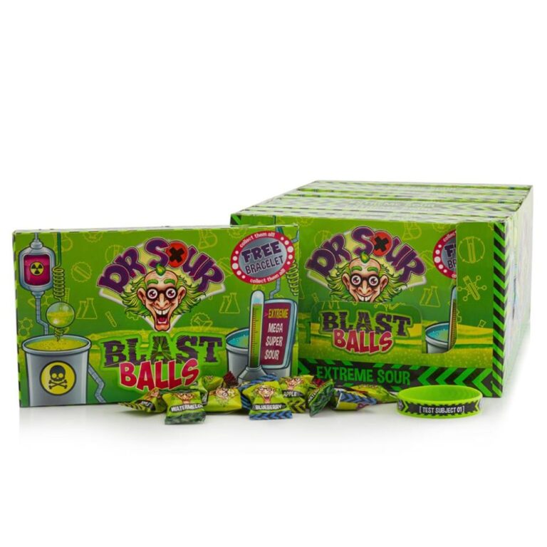 Dr. Sour Blast Balls Theatre Box 12x 90g