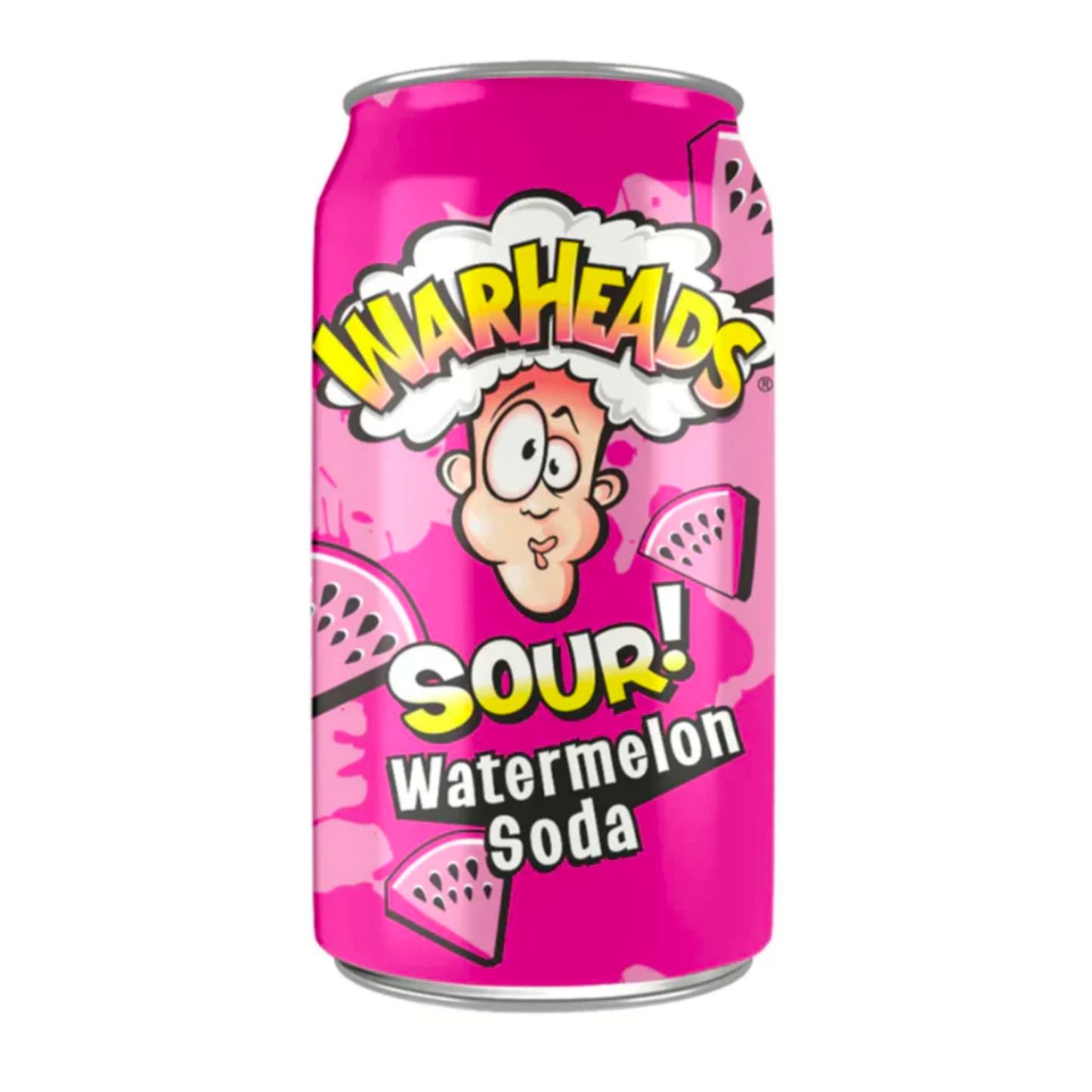 Warheads Sour Watermelon Soda 12x 355ml