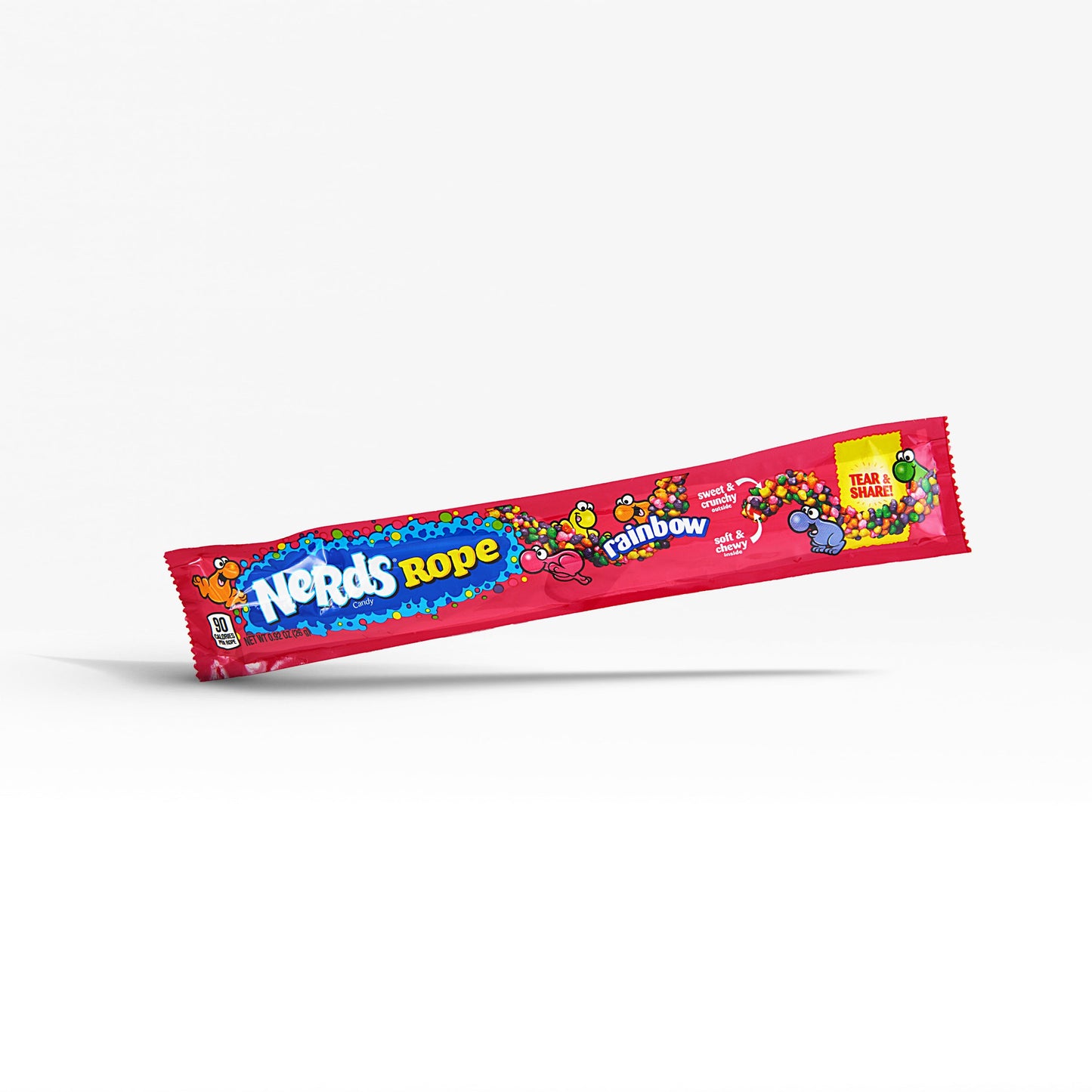 Nerds Rope Rainbow 26g - 24er Pack