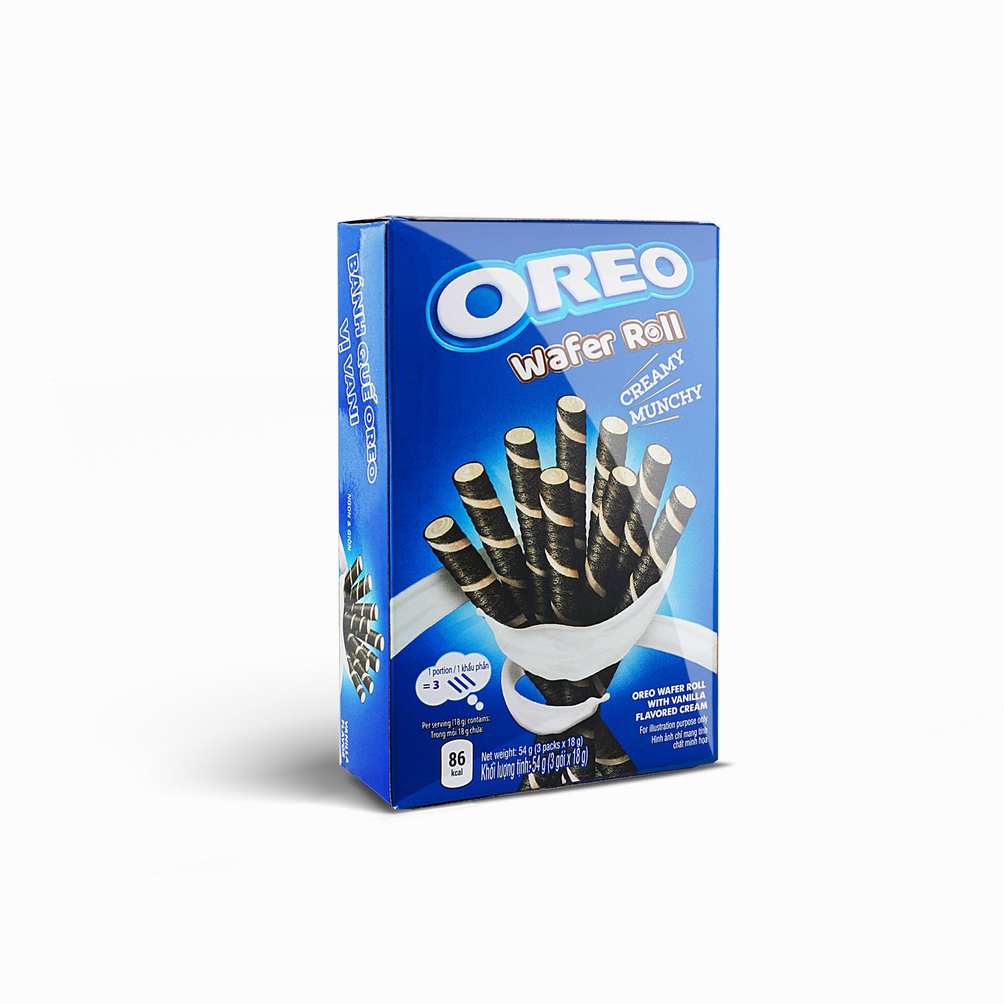 Oreo Wafer Roll Vanilla 20x 54g