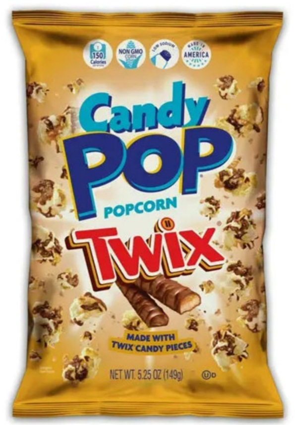 Candy Pop Popcorn Twix 12x 149g